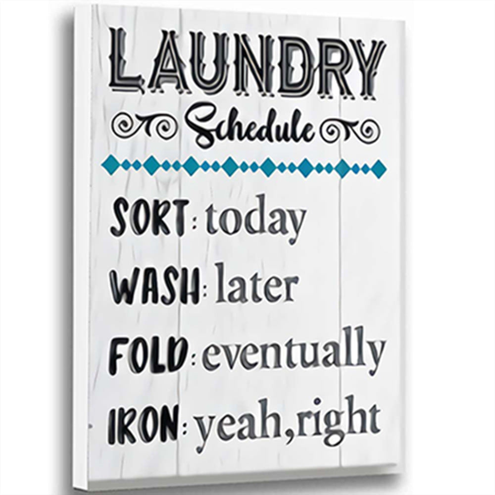 Guangdong English pirational wall paintings, pine wood frame canvas paintings, bathroom and living room decorative paintings