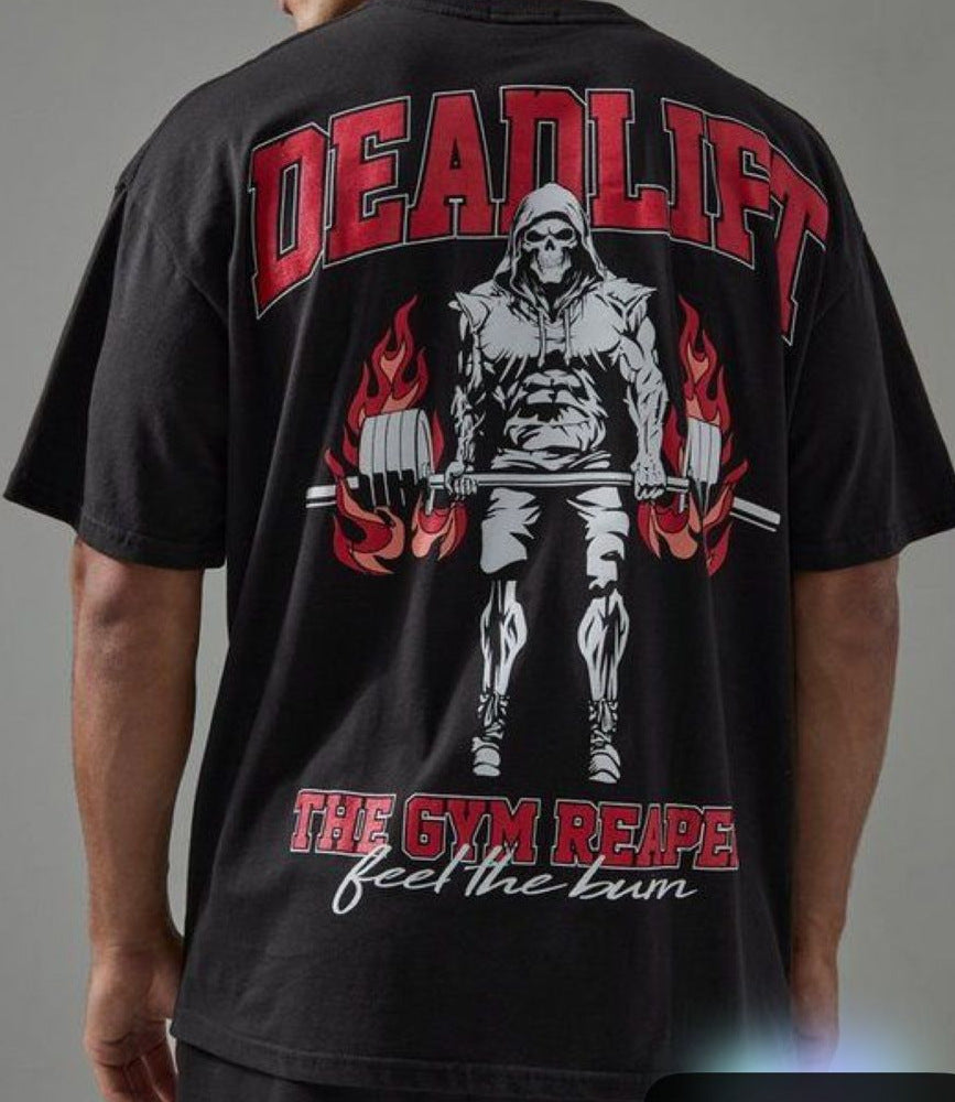 All patterns are heat transfer printing - 32-count double yarn - 260-gram precision spun pure cotton large version with large drop shoulders - short sleeves