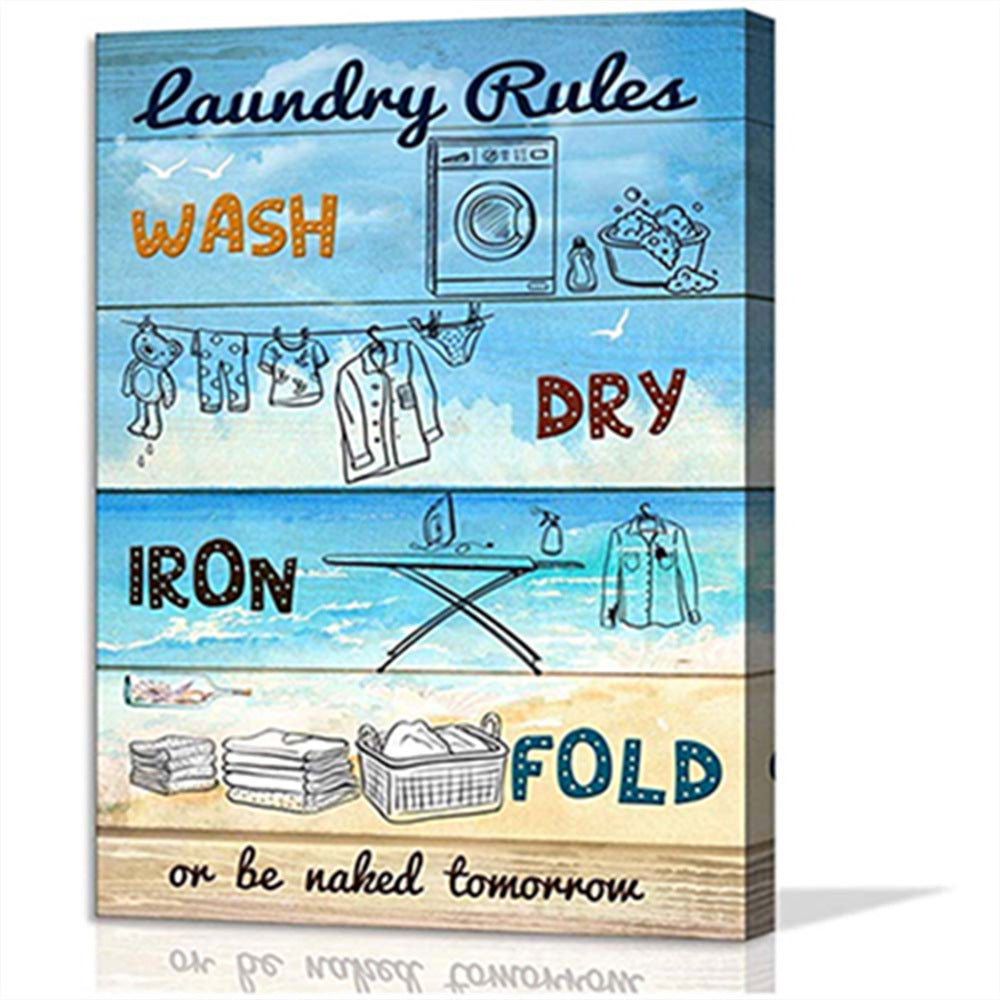 Guangdong English pirational wall paintings, pine wood frame canvas paintings, bathroom and living room decorative paintings